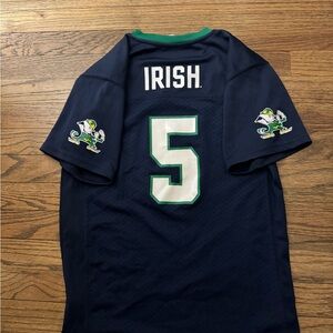 Rivalry Threads Notre Dame Navy Fighting Irish Jersey